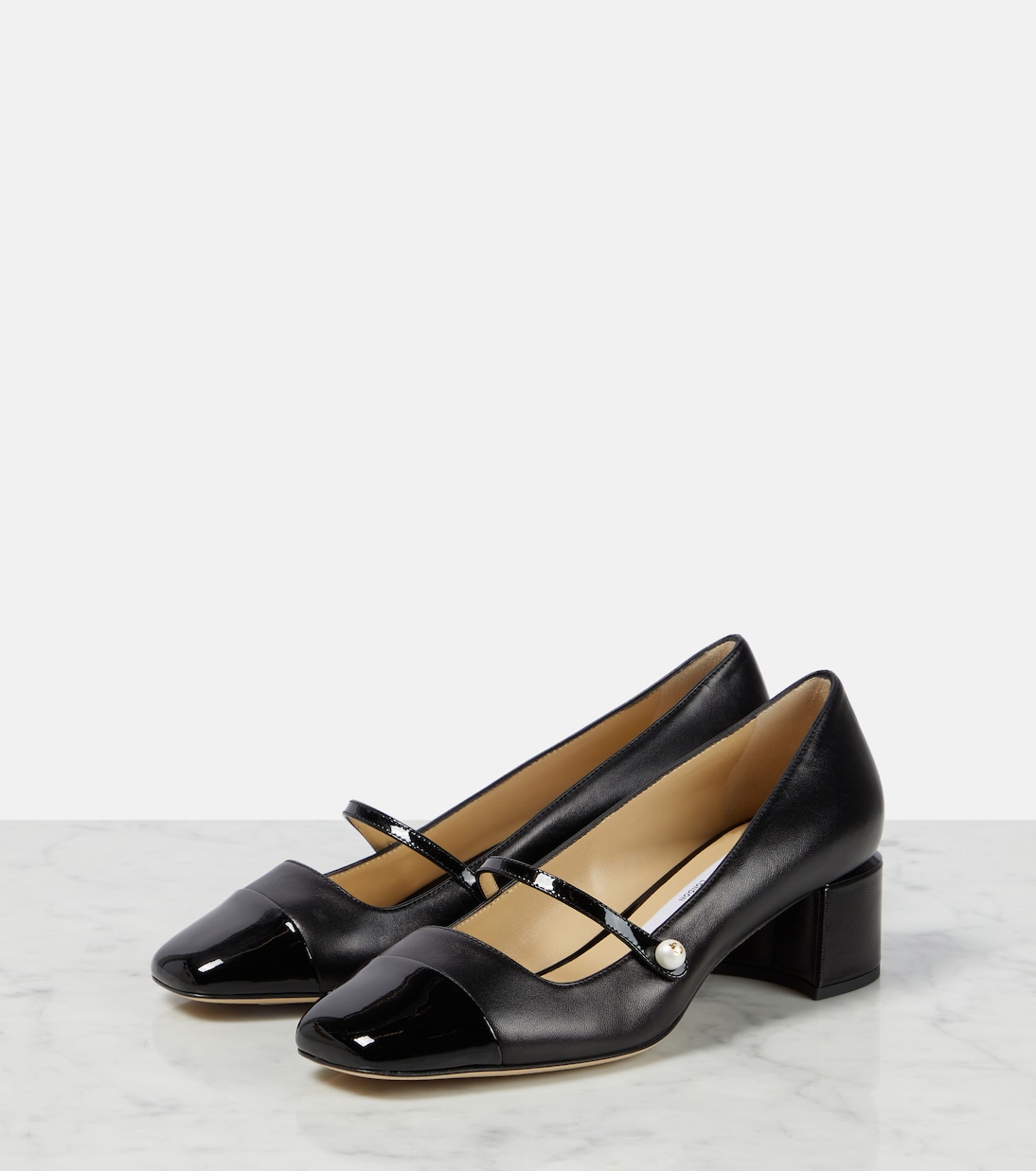 Escarpins Elisa 45 en cuir | Jimmy Choo