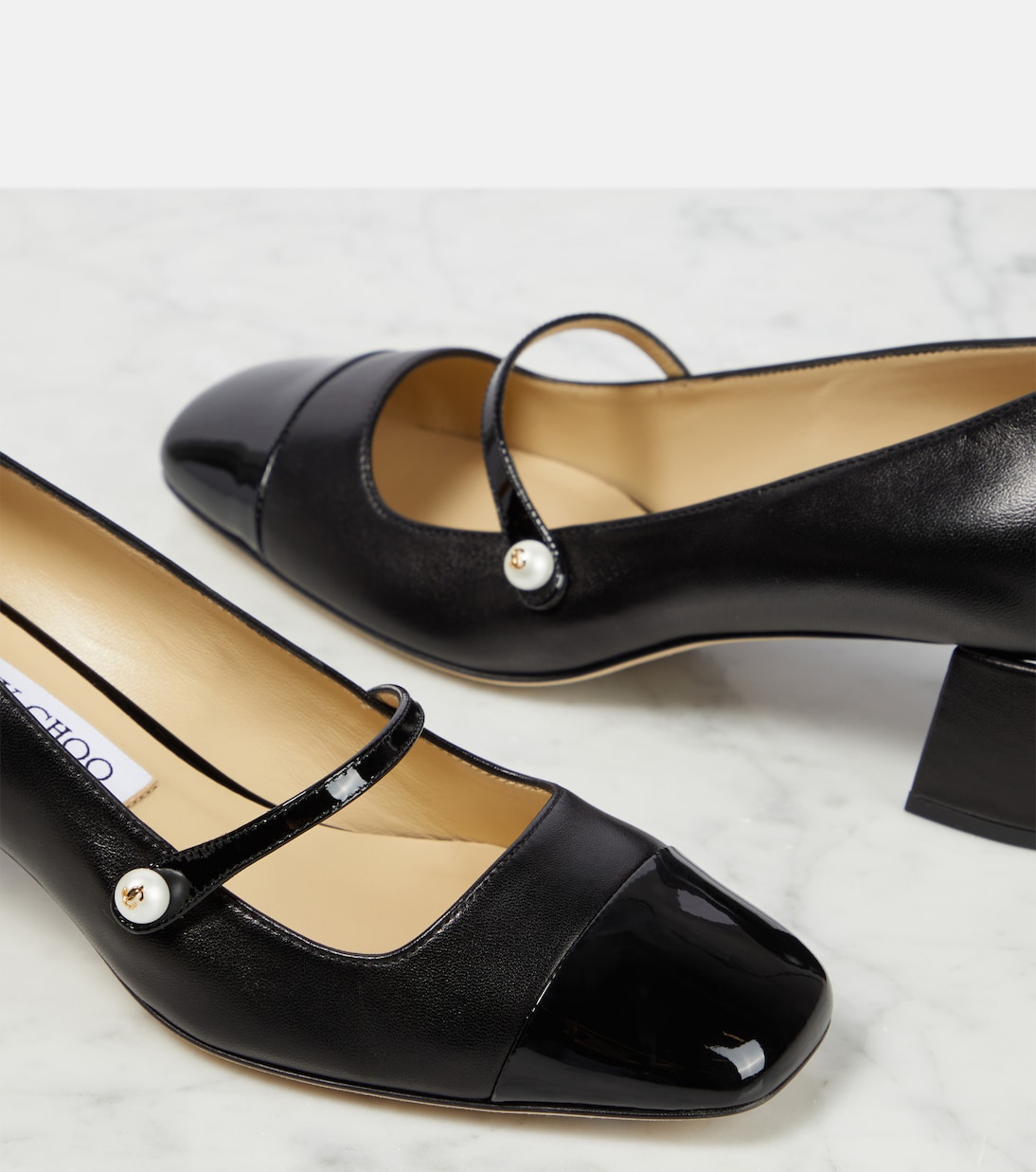 Escarpins Elisa 45 en cuir | Jimmy Choo