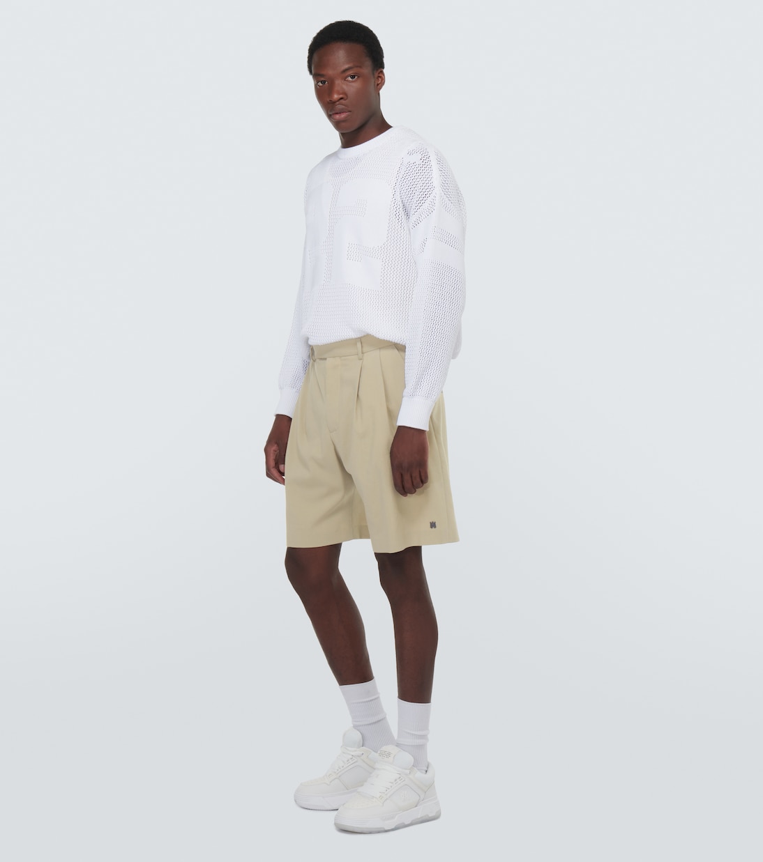 Bermudas en mezcla de lana | Amiri