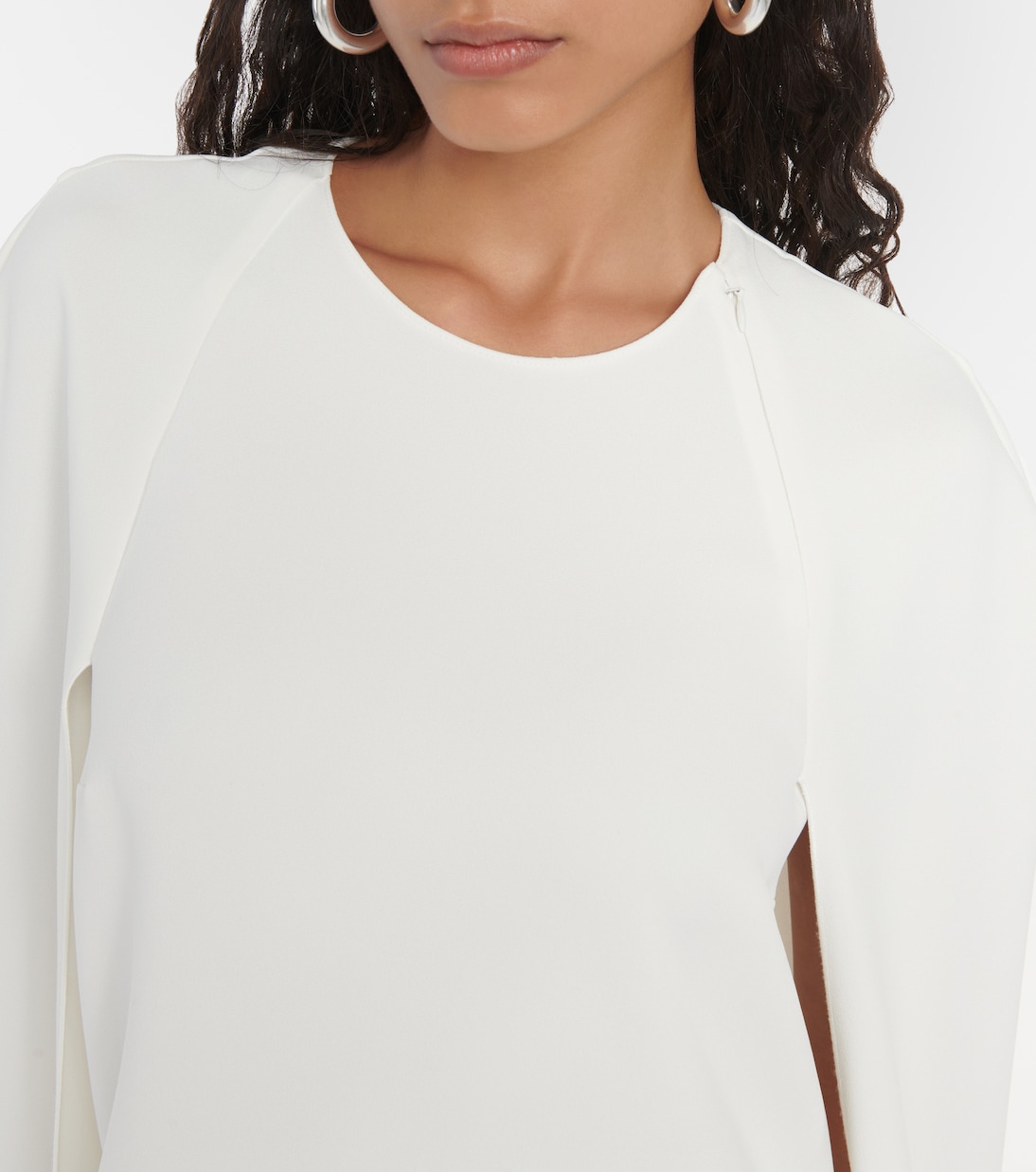 Cape midi dress | Stella McCartney