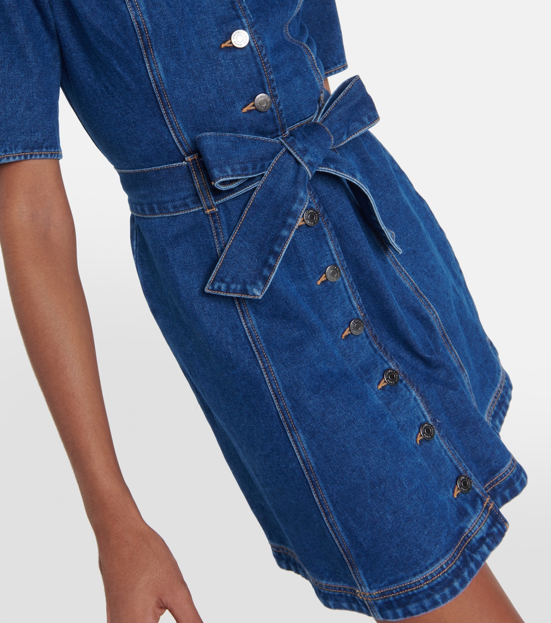 Miniabito di jeans Mauli | Veronica Beard