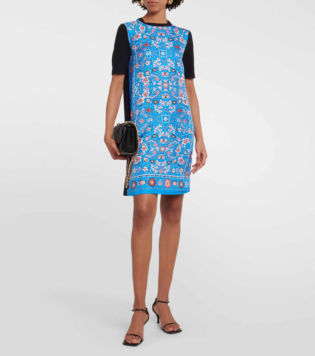Robe en soie et laine | Tory Burch