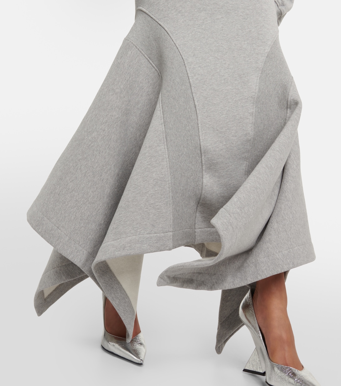 Jupe longue en coton | The Attico