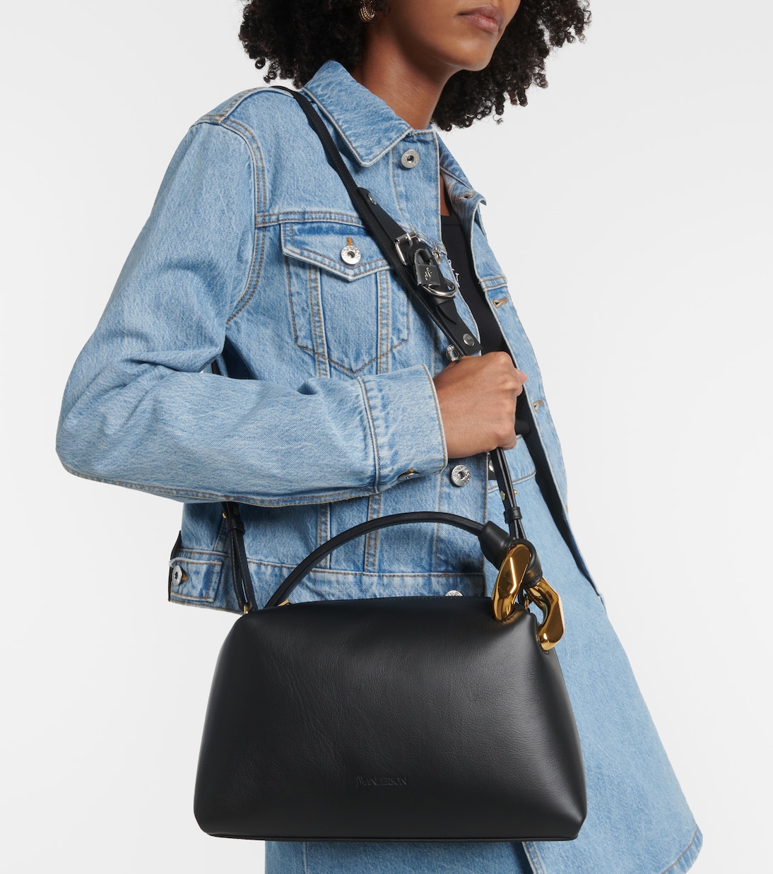 Borsa JWA Corner in pelle | JW Anderson