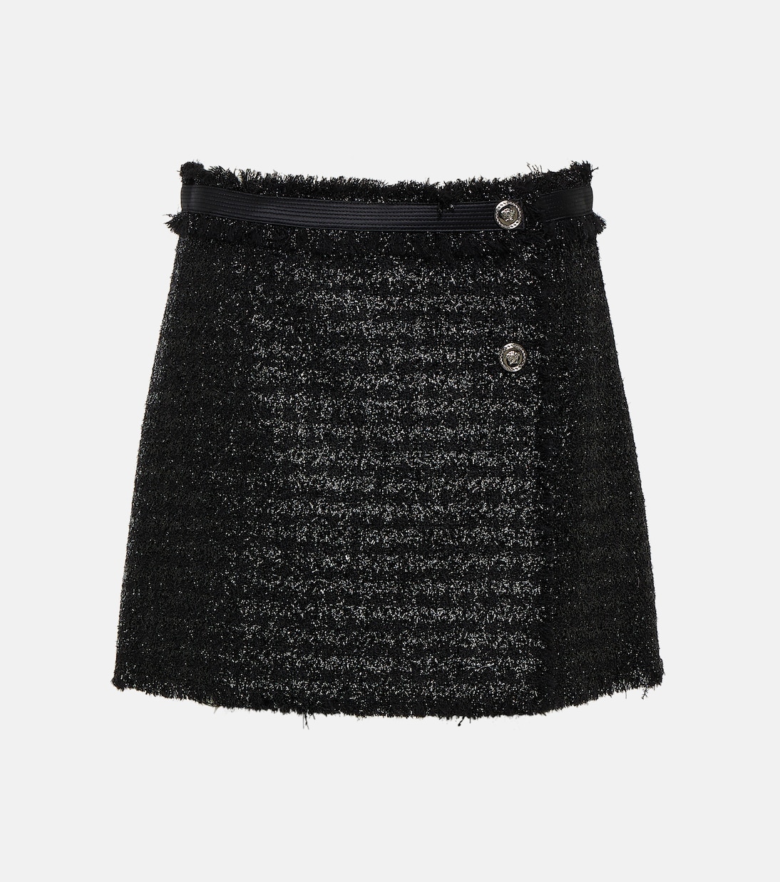 Minifalda en bouclé | Versace