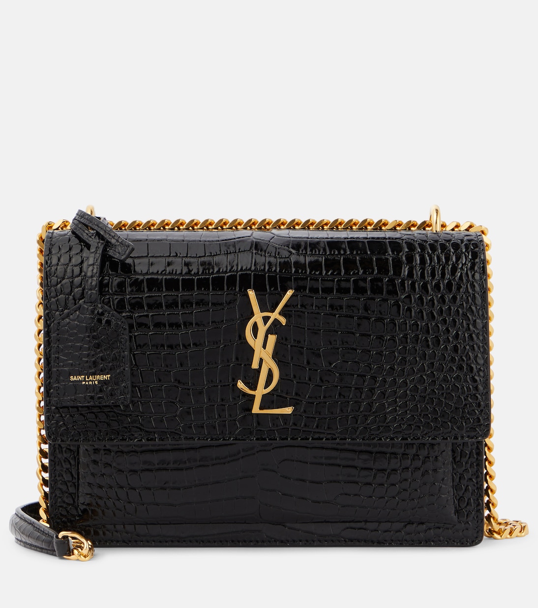 Borsa Sunset Medium in pelle stampata | Saint Laurent