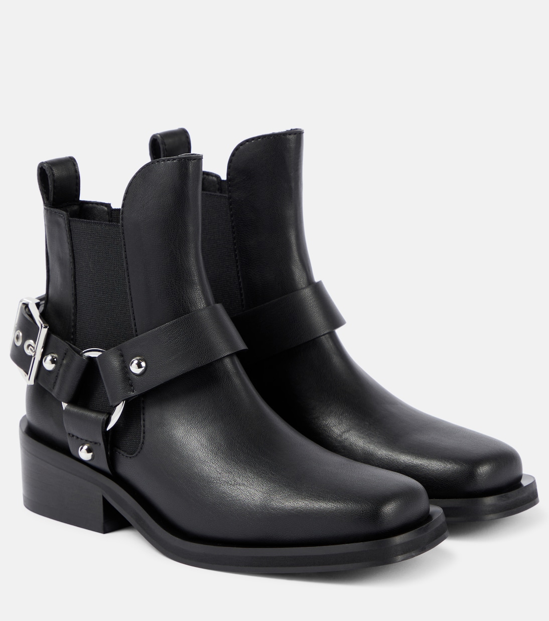 Chelsea Boots aus Lederimitat | Ganni