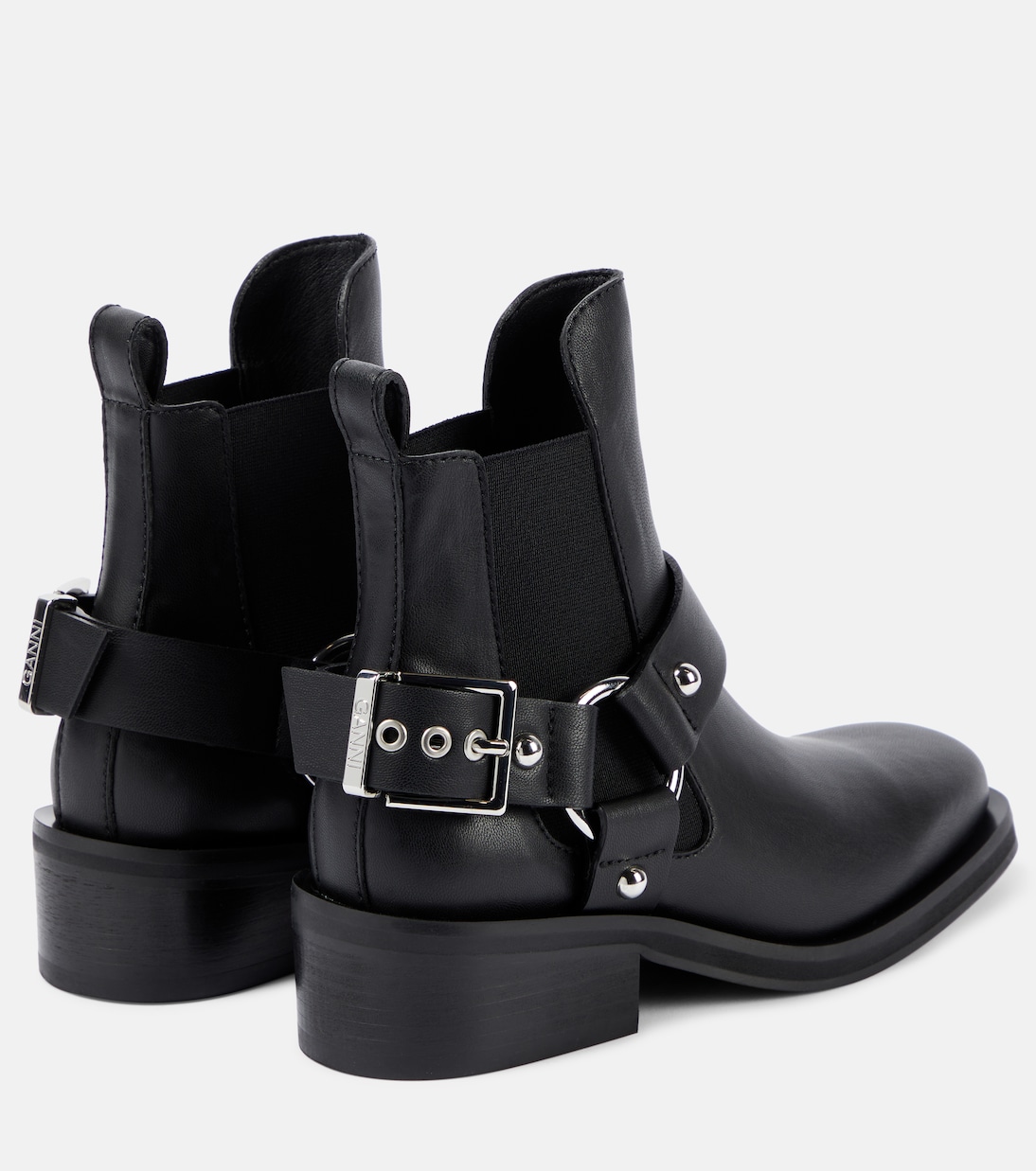 Chelsea Boots aus Lederimitat | Ganni