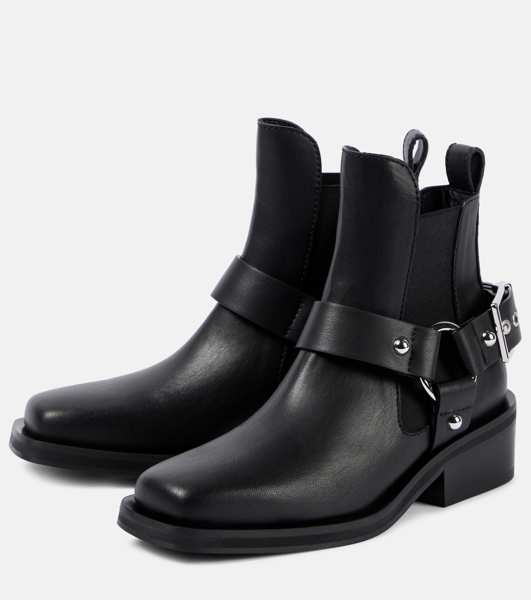 Chelsea Boots aus Lederimitat | Ganni