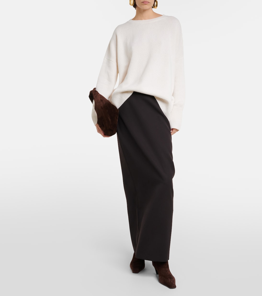Pull Mila oversize en cachemire | Lisa Yang