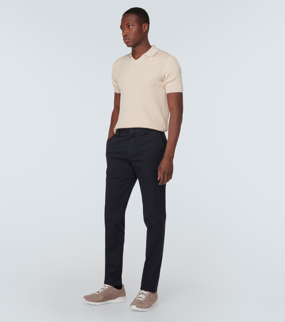 Sneakers in suede | Kiton
