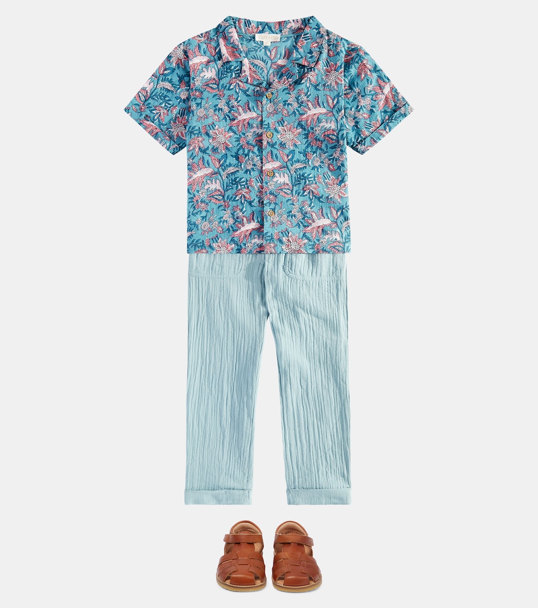 Camicia Alov in cotone con stampa | Louise Misha