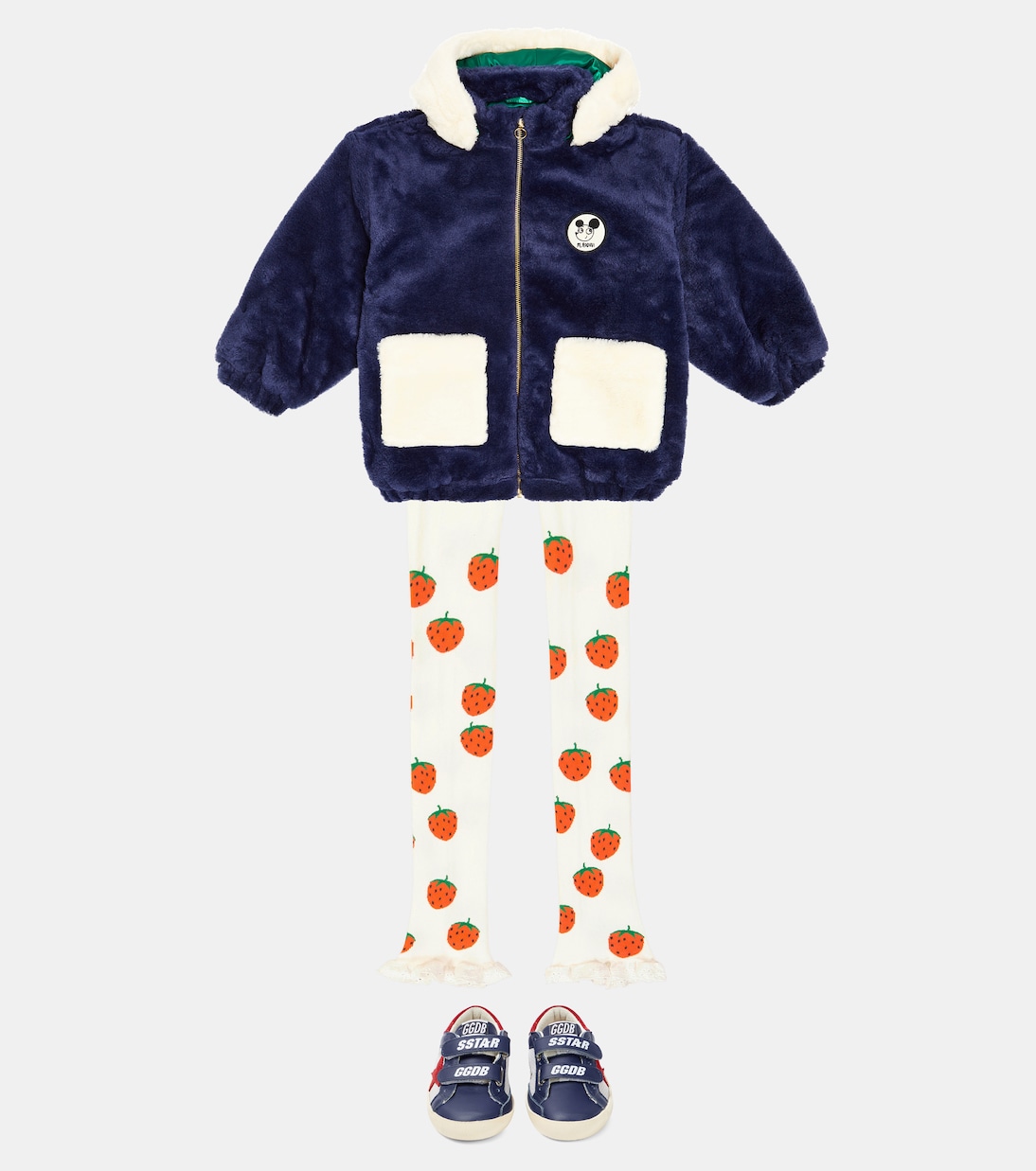 Sneakers Old School in pelle | Golden Goose Kids