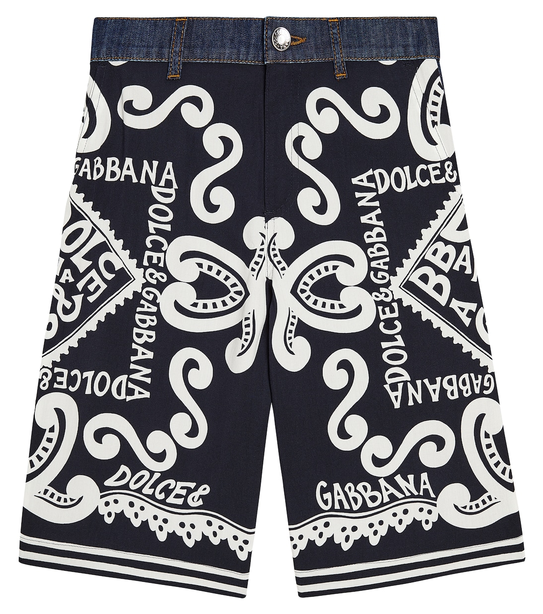 Bermuda-Shorts aus einem Baumwollgemisch | Dolce&Gabbana Kids