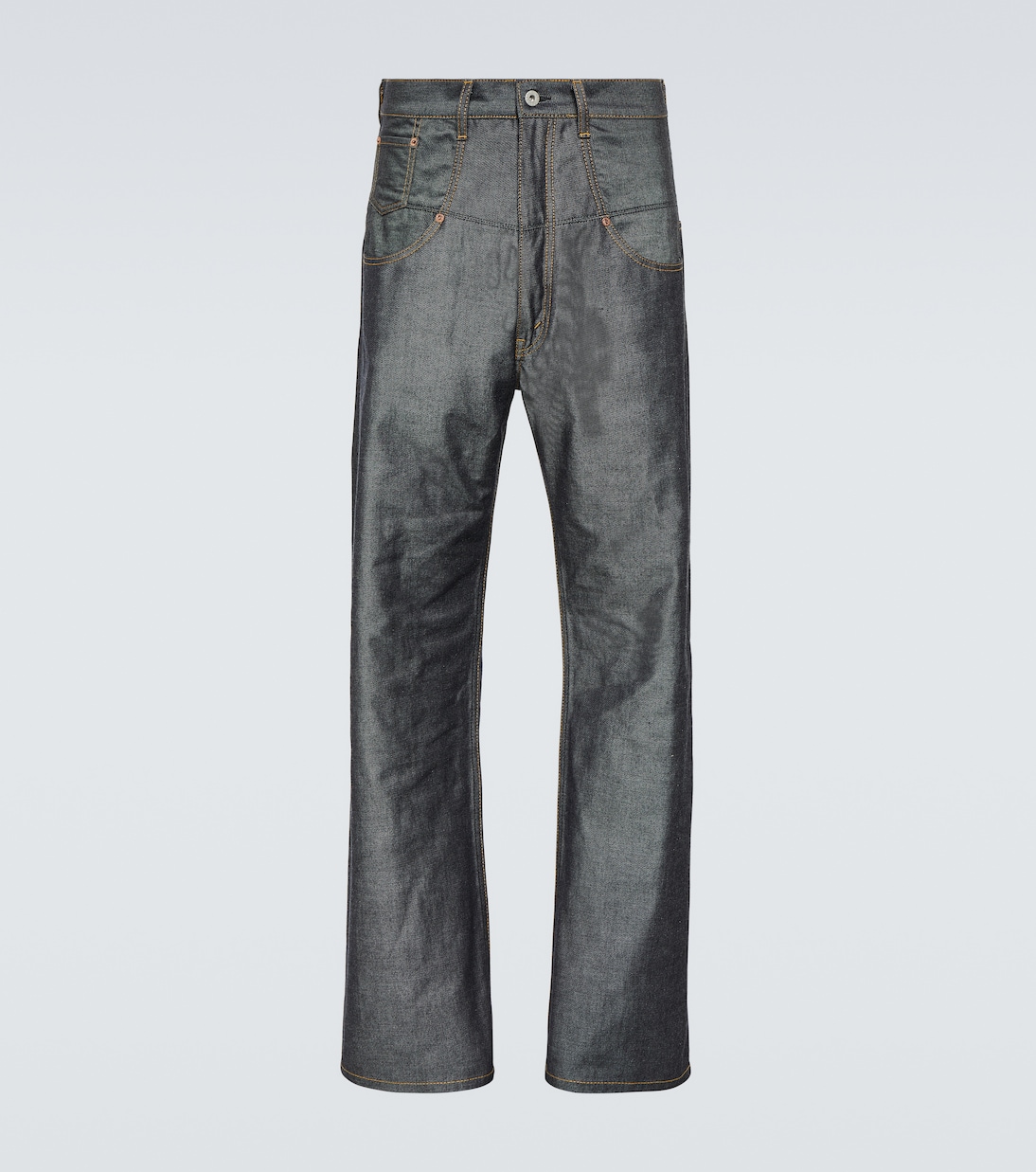 x Levi's® pantalones rectos de sarga de algodón | Junya Watanabe