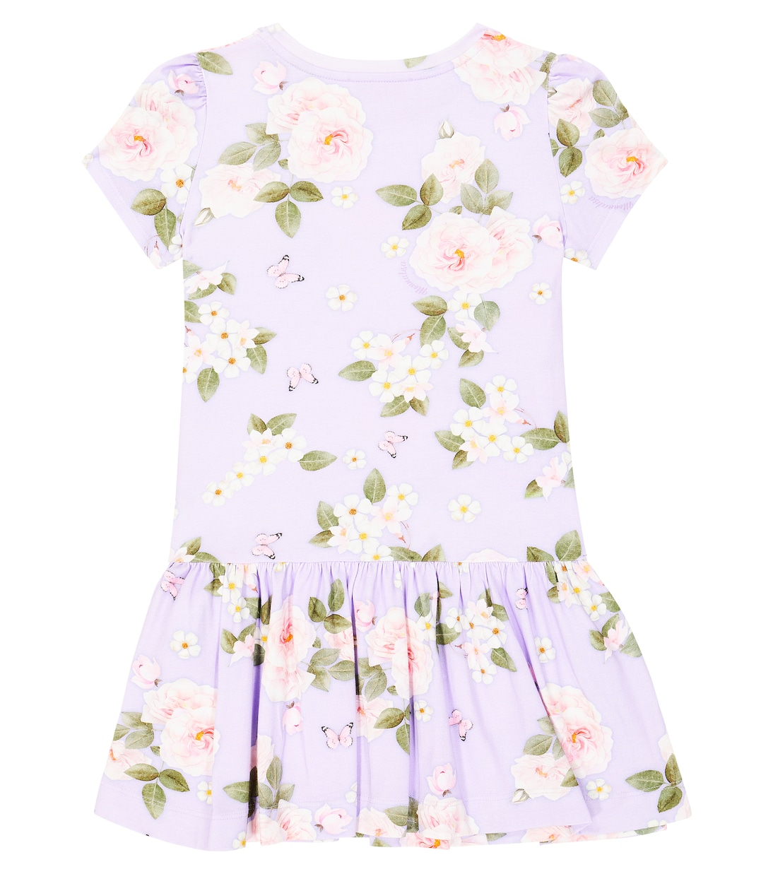 Bedrucktes Kleid aus Jersey | Monnalisa