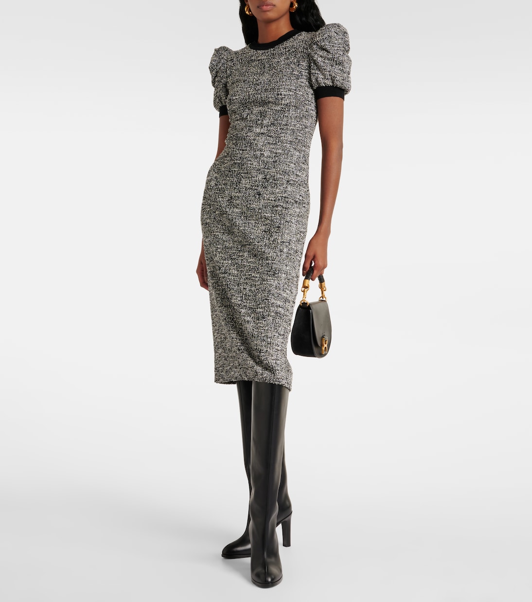Midikleid Ieti aus einem Baumwollgemisch | Max Mara