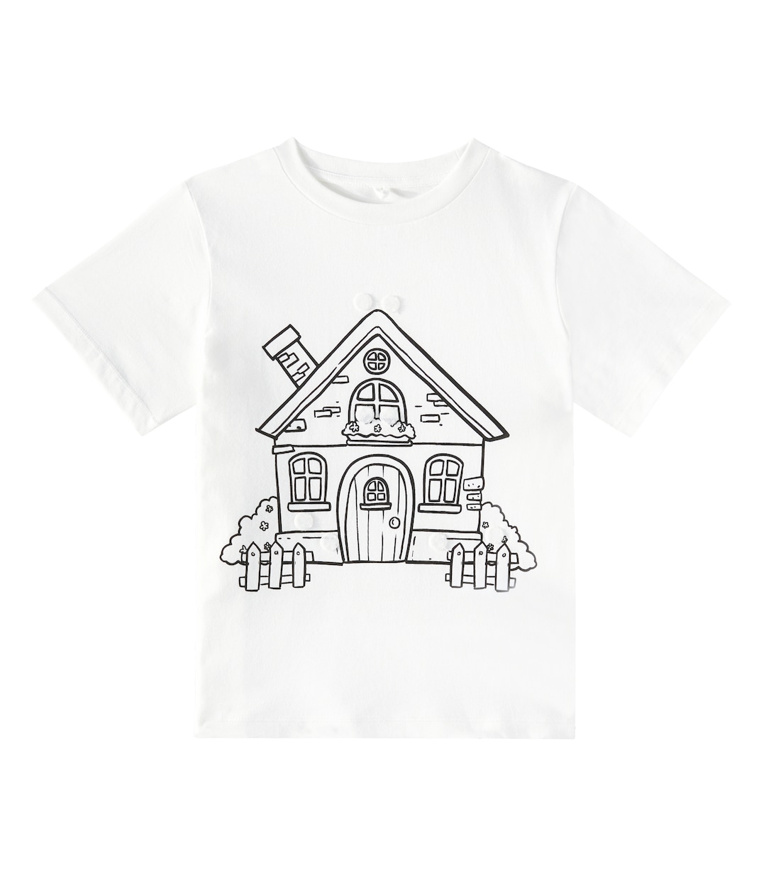 Camiseta de jersey de algodón estampada | Stella McCartney Kids