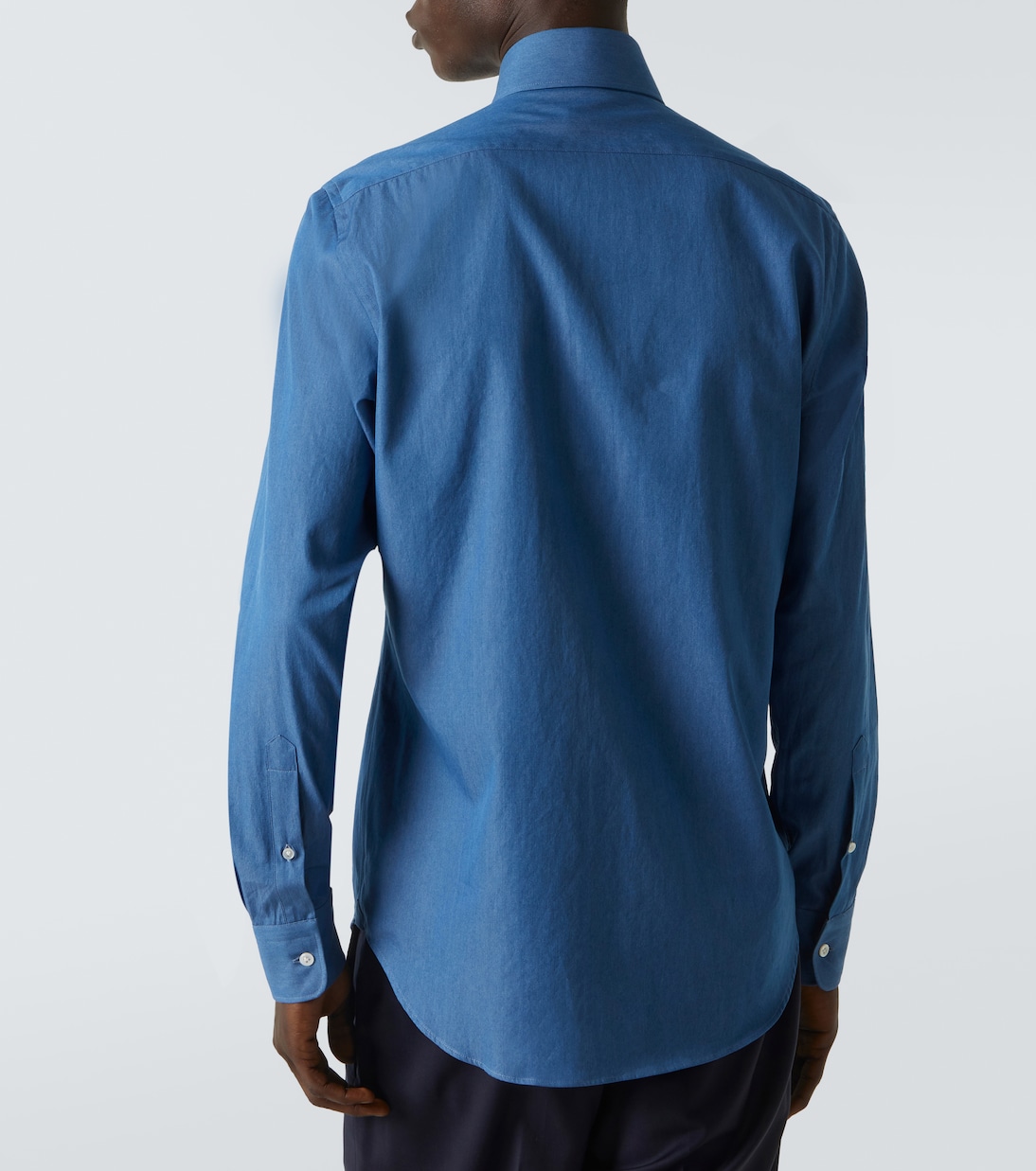 Hemd aus Baumwolle-Chambray | Thom Sweeney