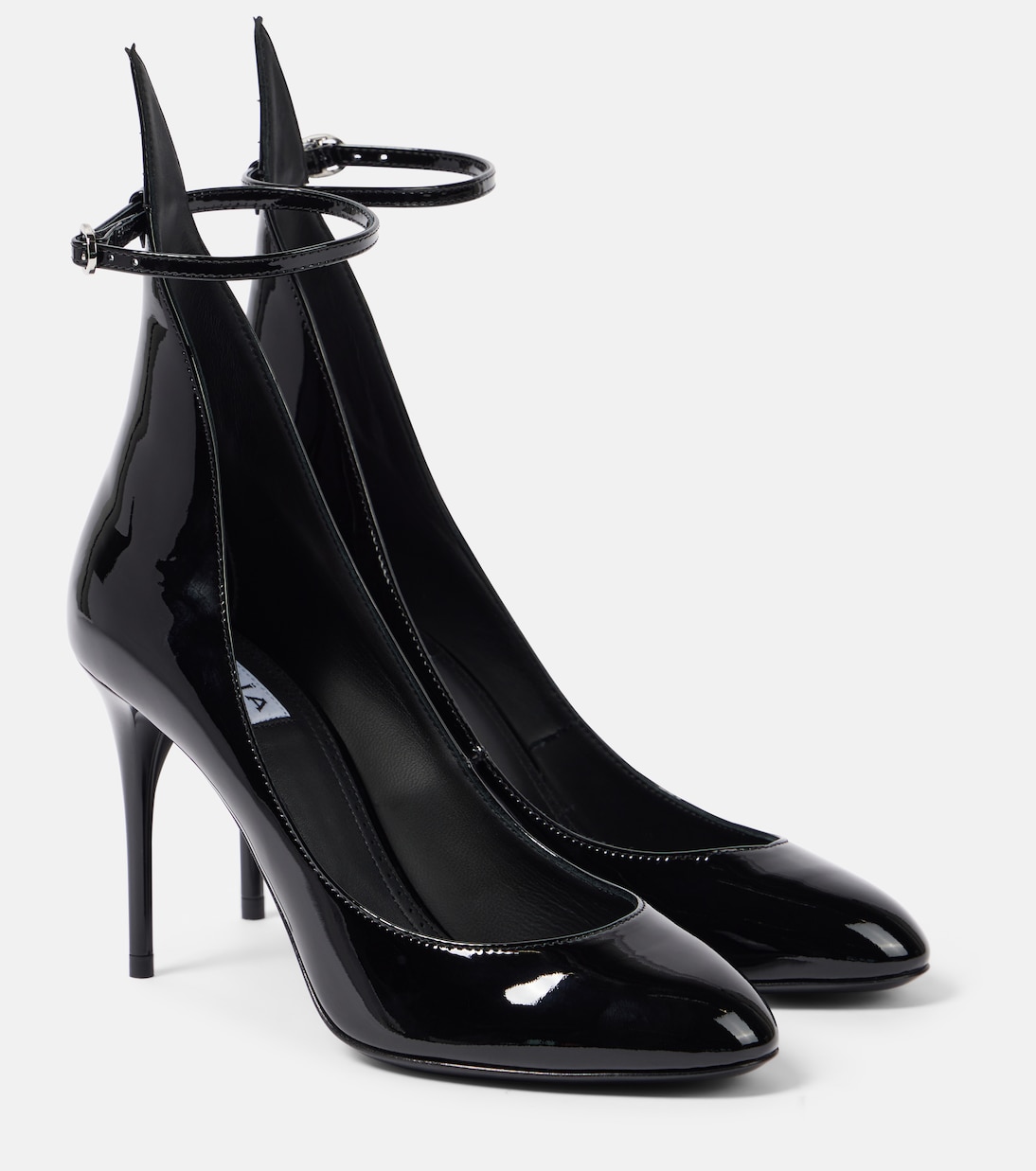 Escarpins en cuir verni | Alaïa