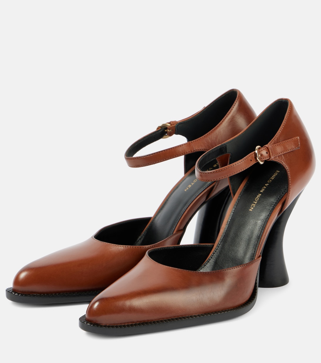 95 leather Mary Jane pumps | Dries Van Noten