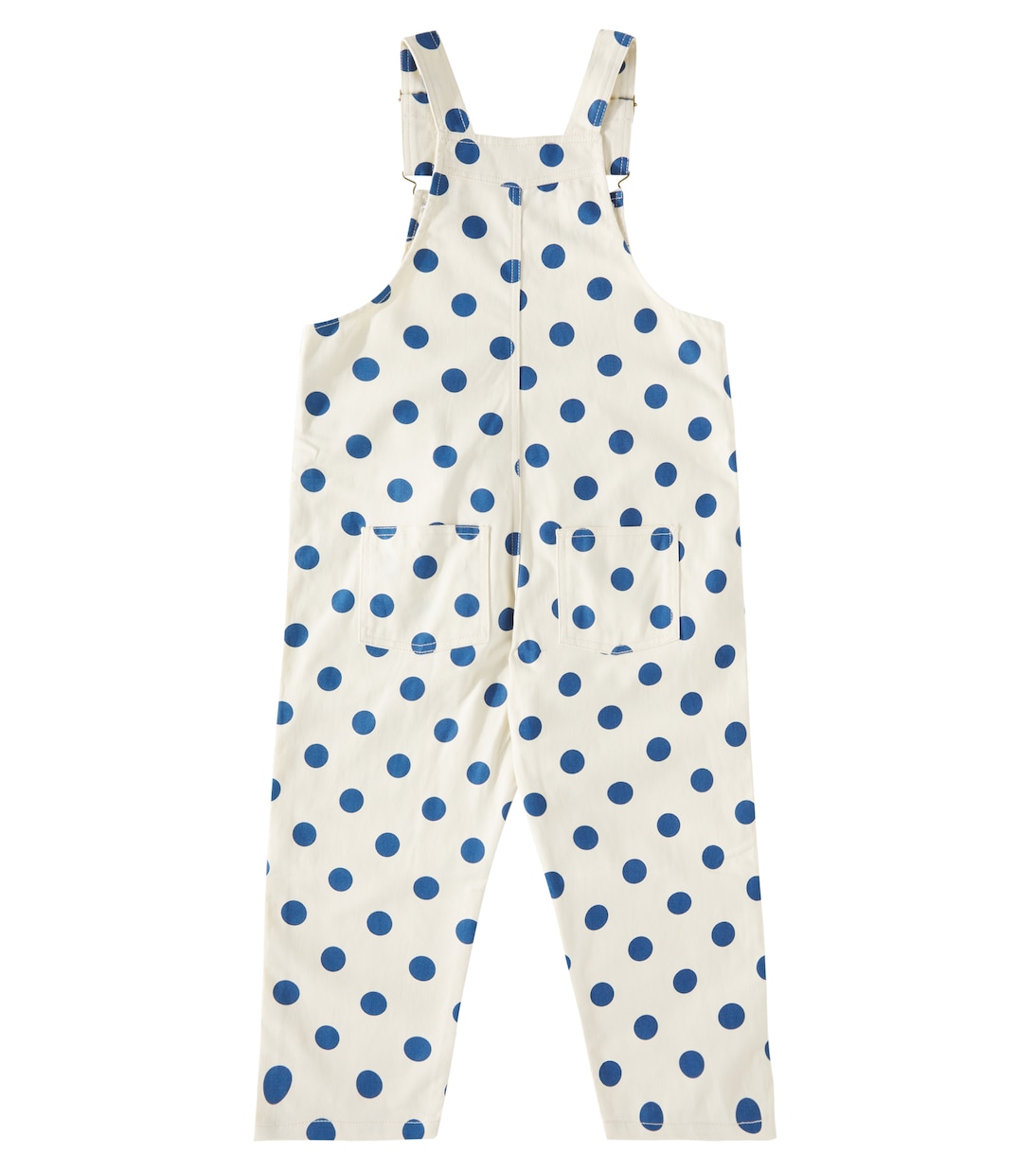 Salopette Nola in denim con stampa | Konges Sløjd