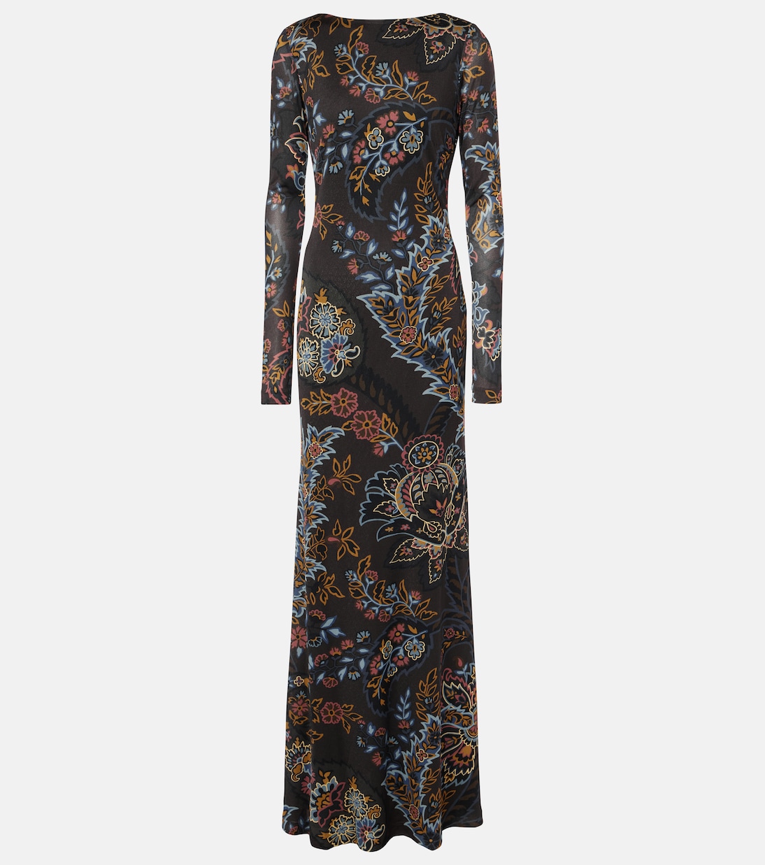 Abito lungo con stampa floreale | Etro