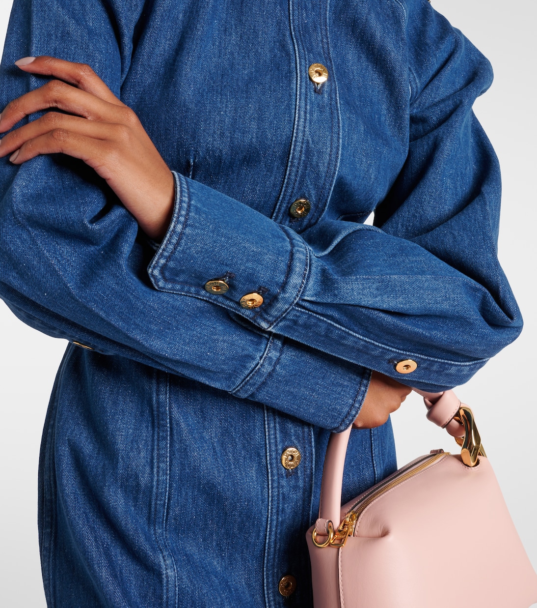 Hemdblusenkleid aus Denim | Patou