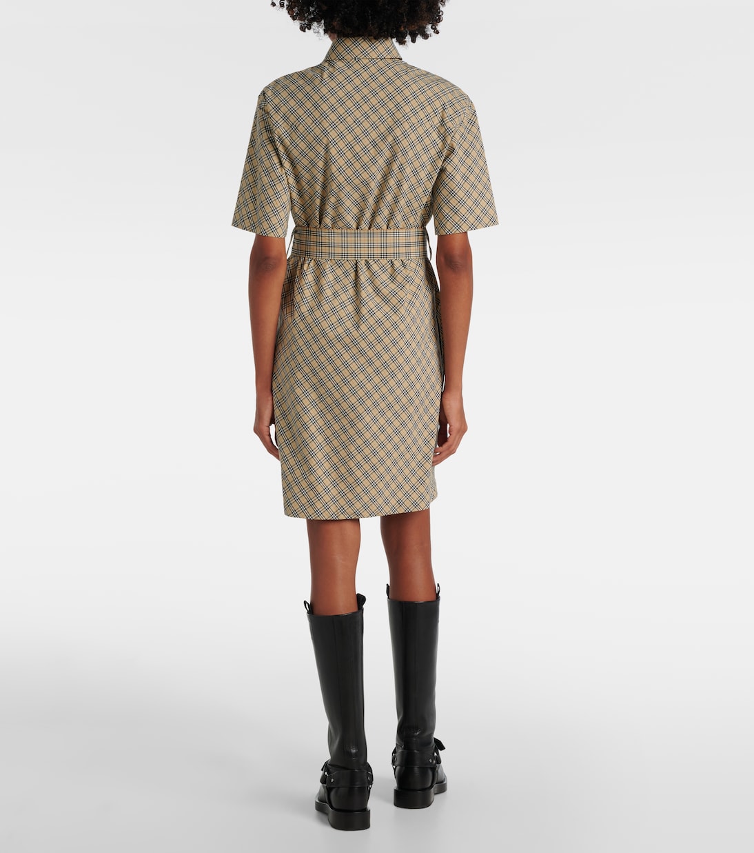 Robe chemise Burberry Check en coton | Burberry