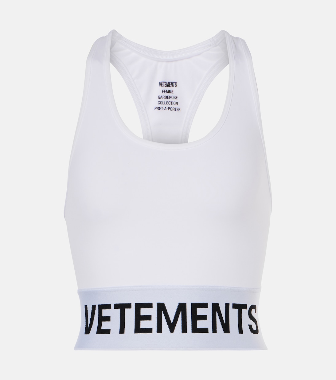 Top sportivo con logo | Vetements