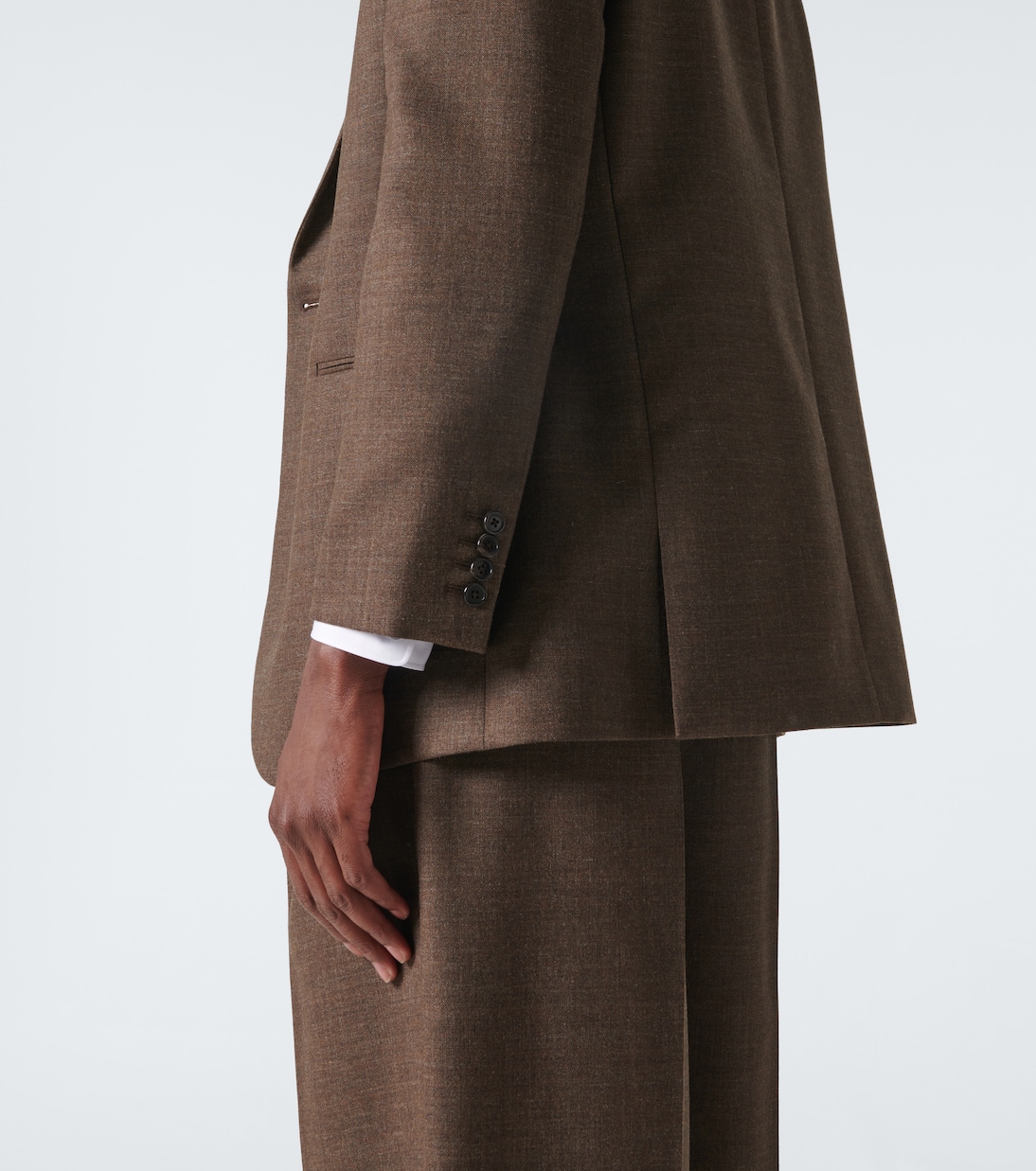 Toyo wool serge suit jacket | The Row
