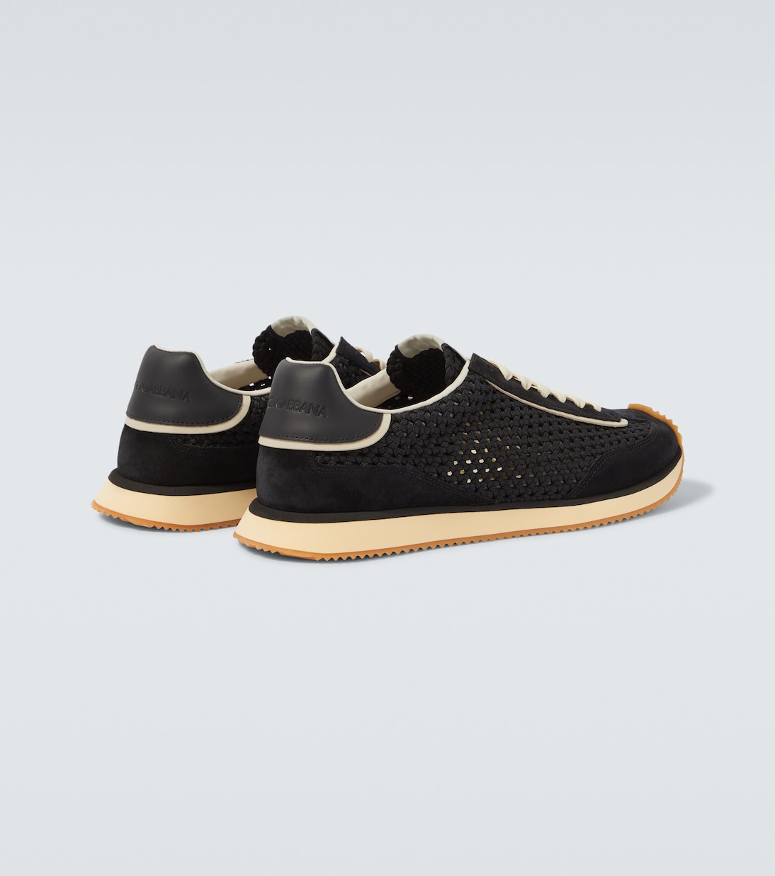 DG Cushion suede-trimmed sneakers | Dolce&Gabbana
