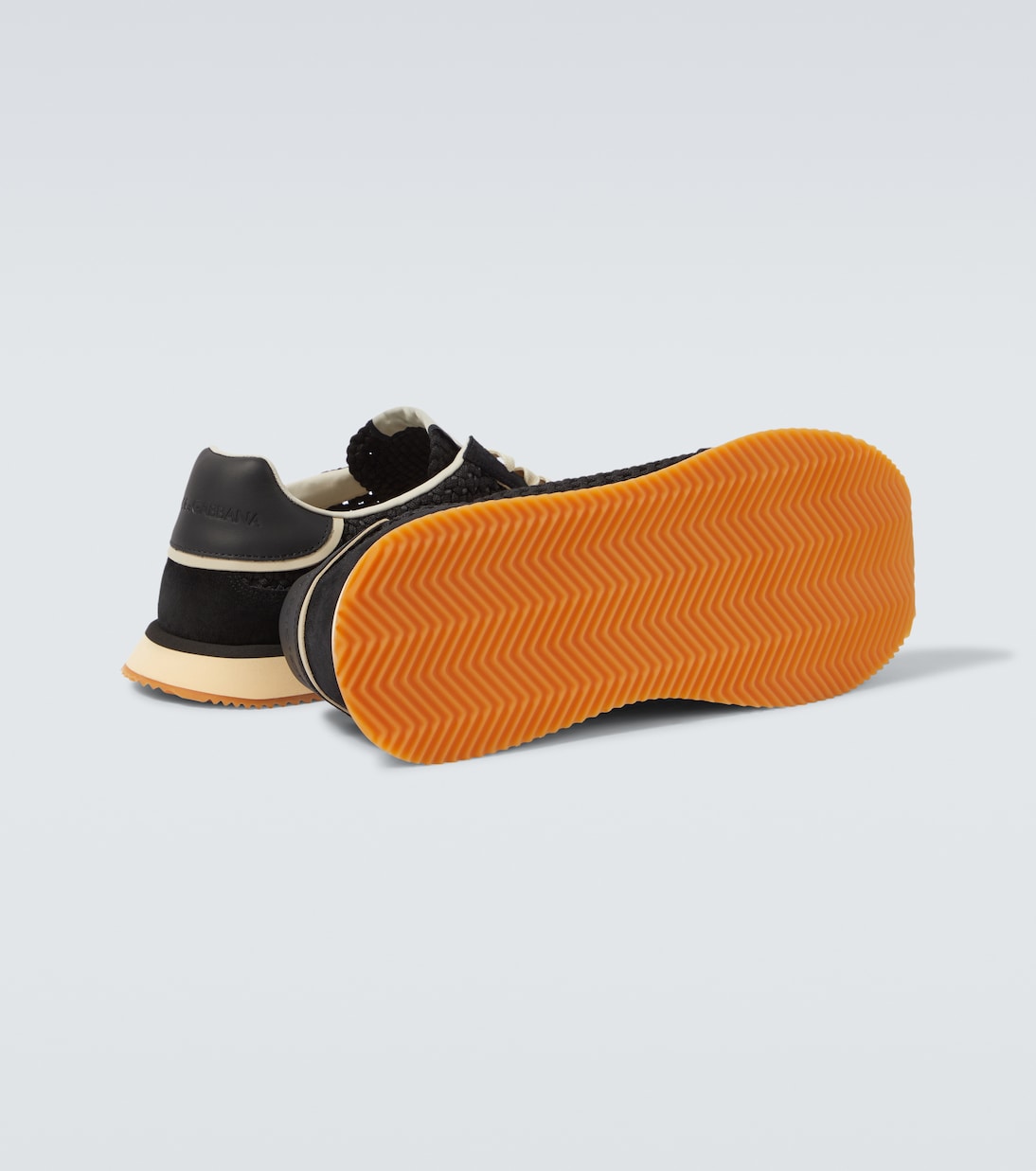 DG Cushion suede-trimmed sneakers | Dolce&Gabbana