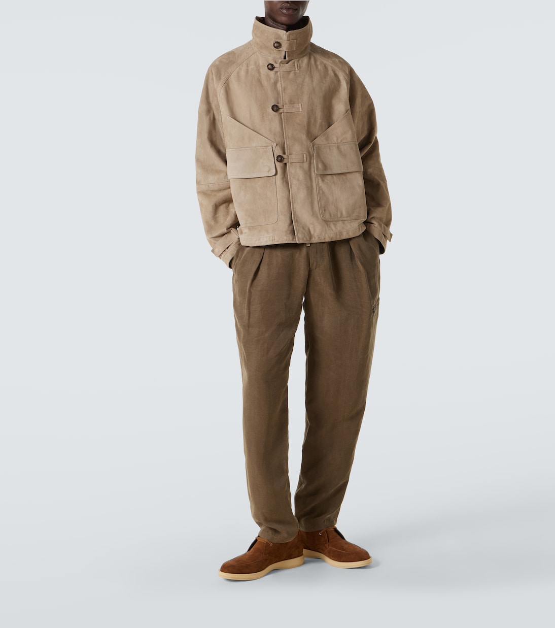Giacca in suede | Giorgio Armani