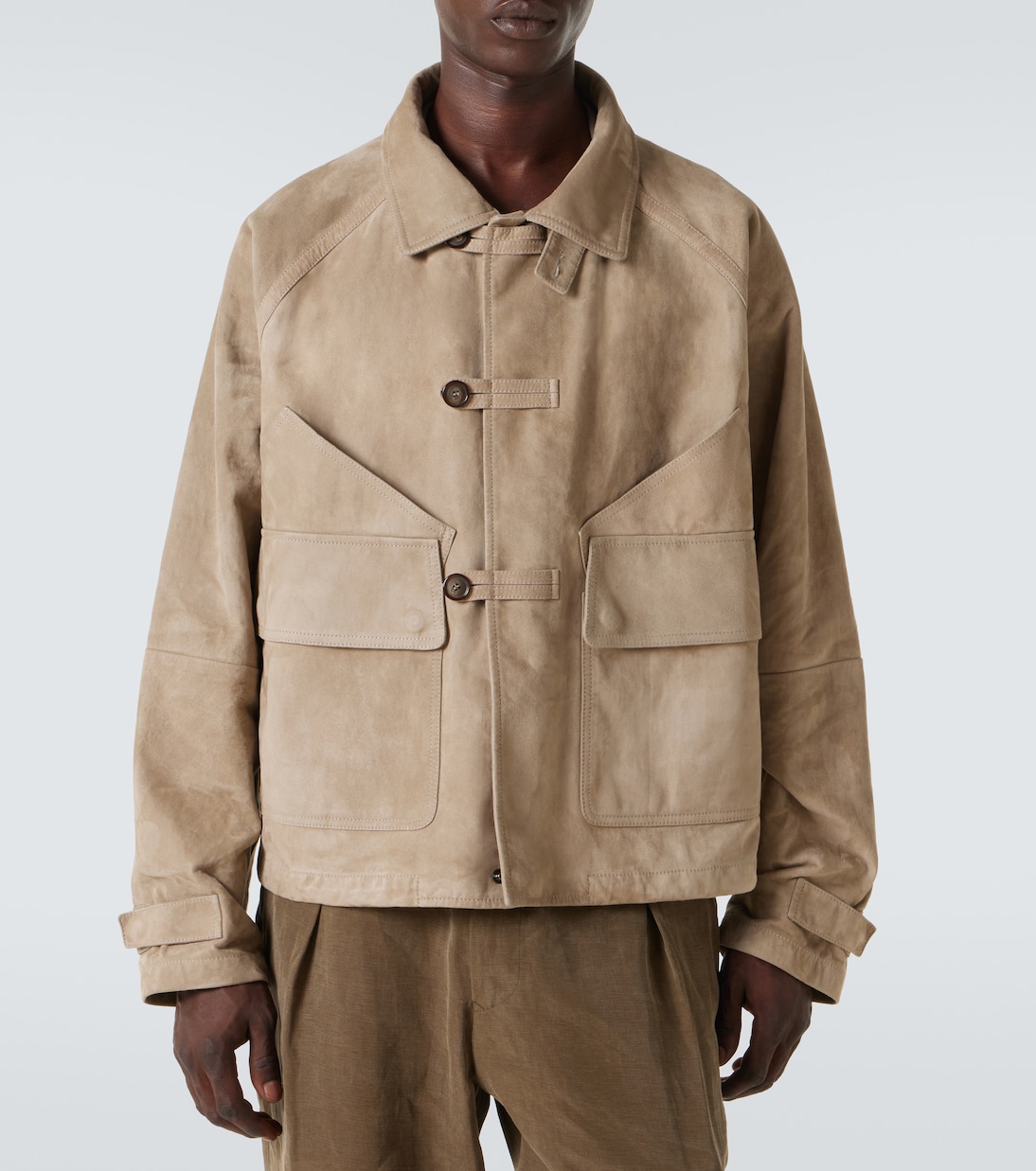Giacca in suede | Giorgio Armani