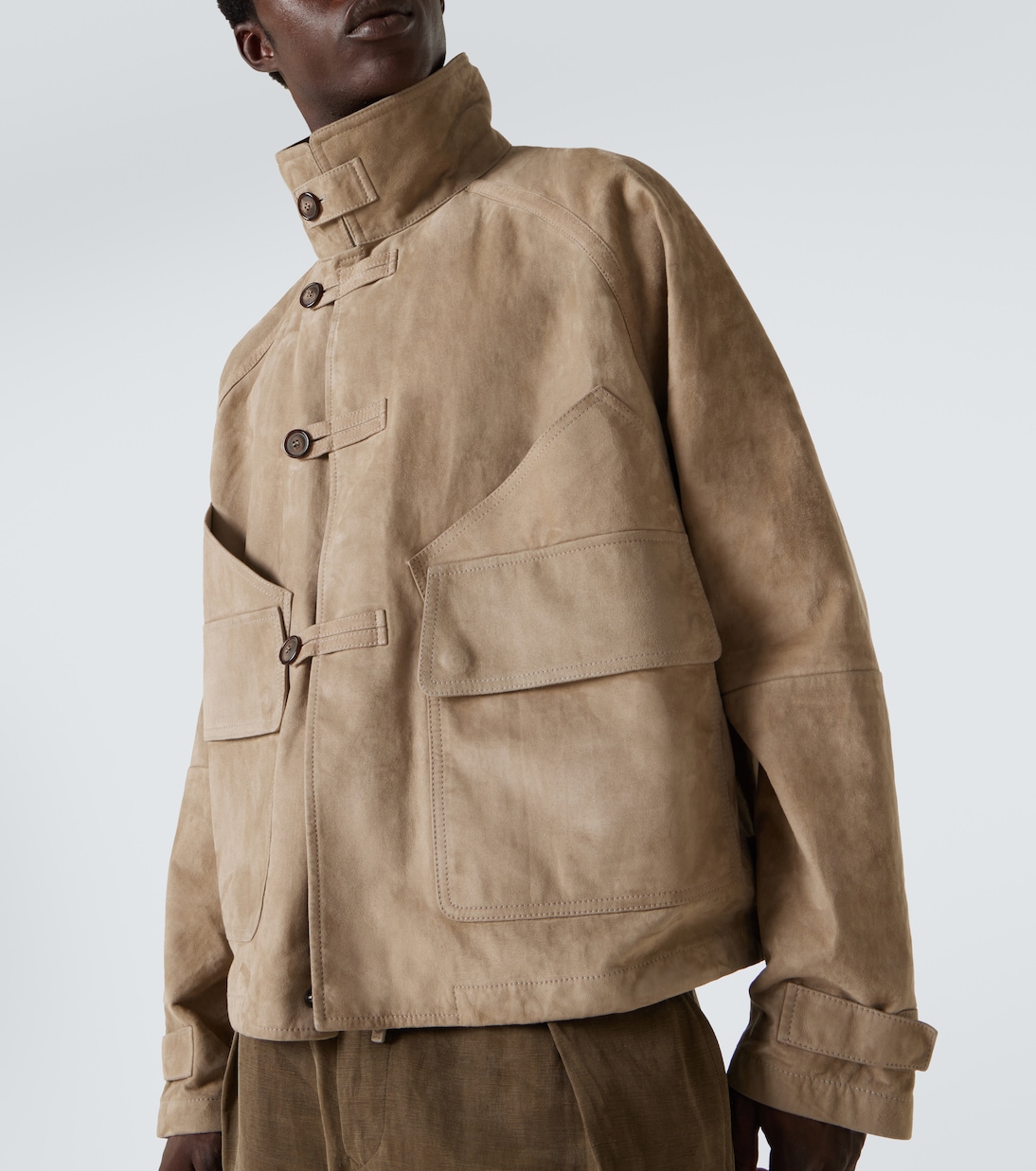Giacca in suede | Giorgio Armani