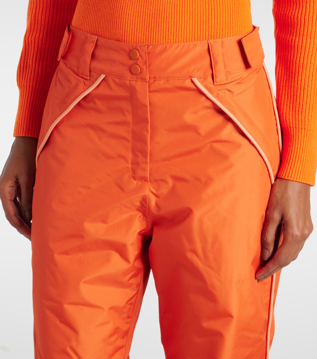 Orange ski pants | Farm Rio