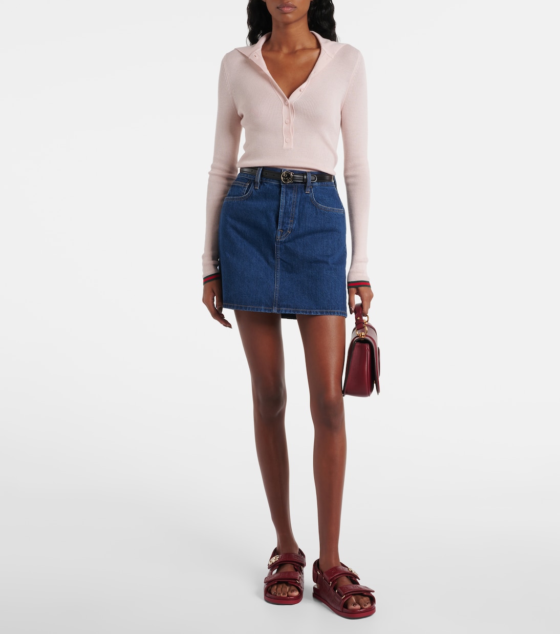Sandali in pelle GG Marmont di GUCCI per uno stile giovane e trendy