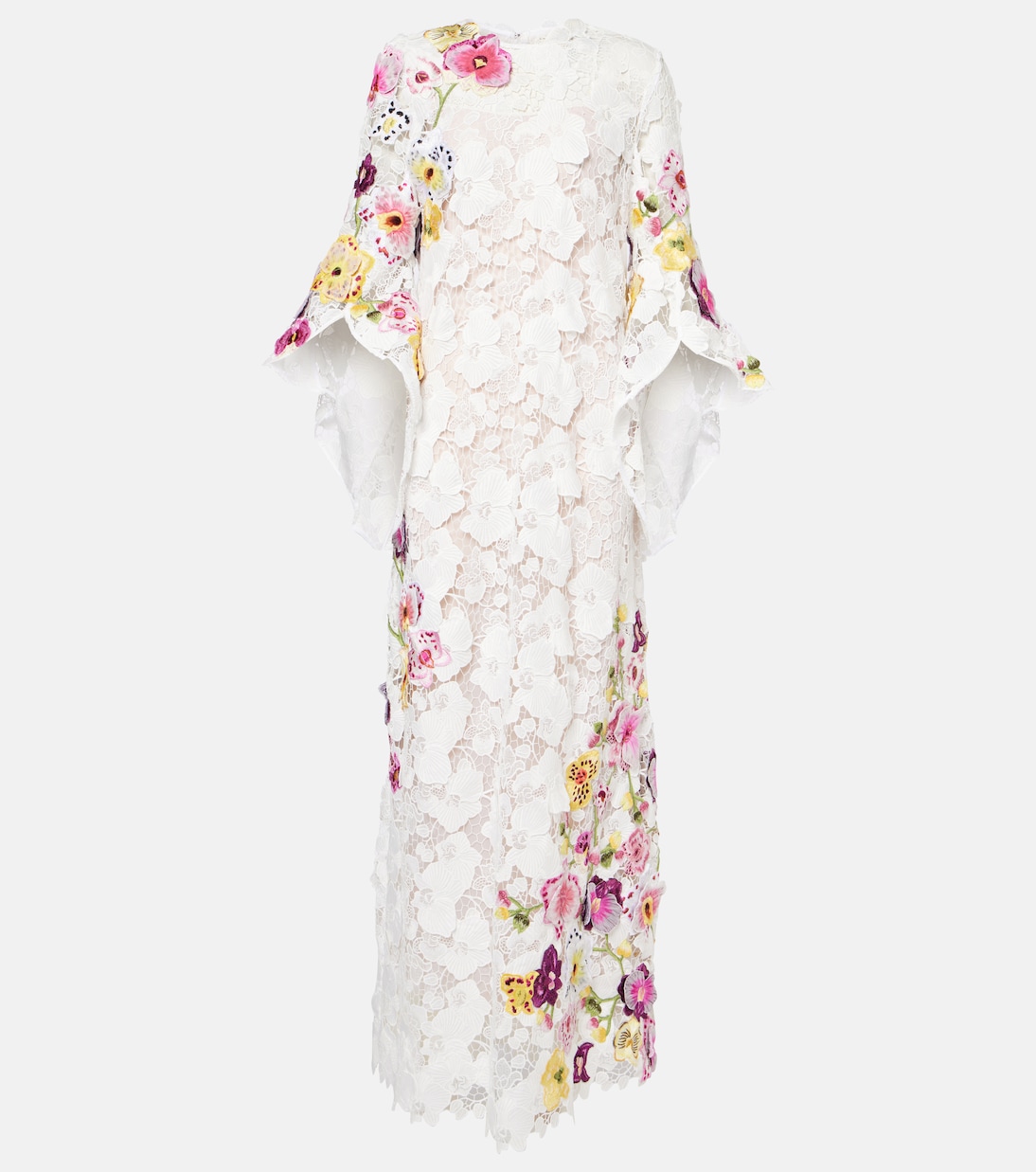 Robe aus Guipure-Spitze | Oscar de la Renta