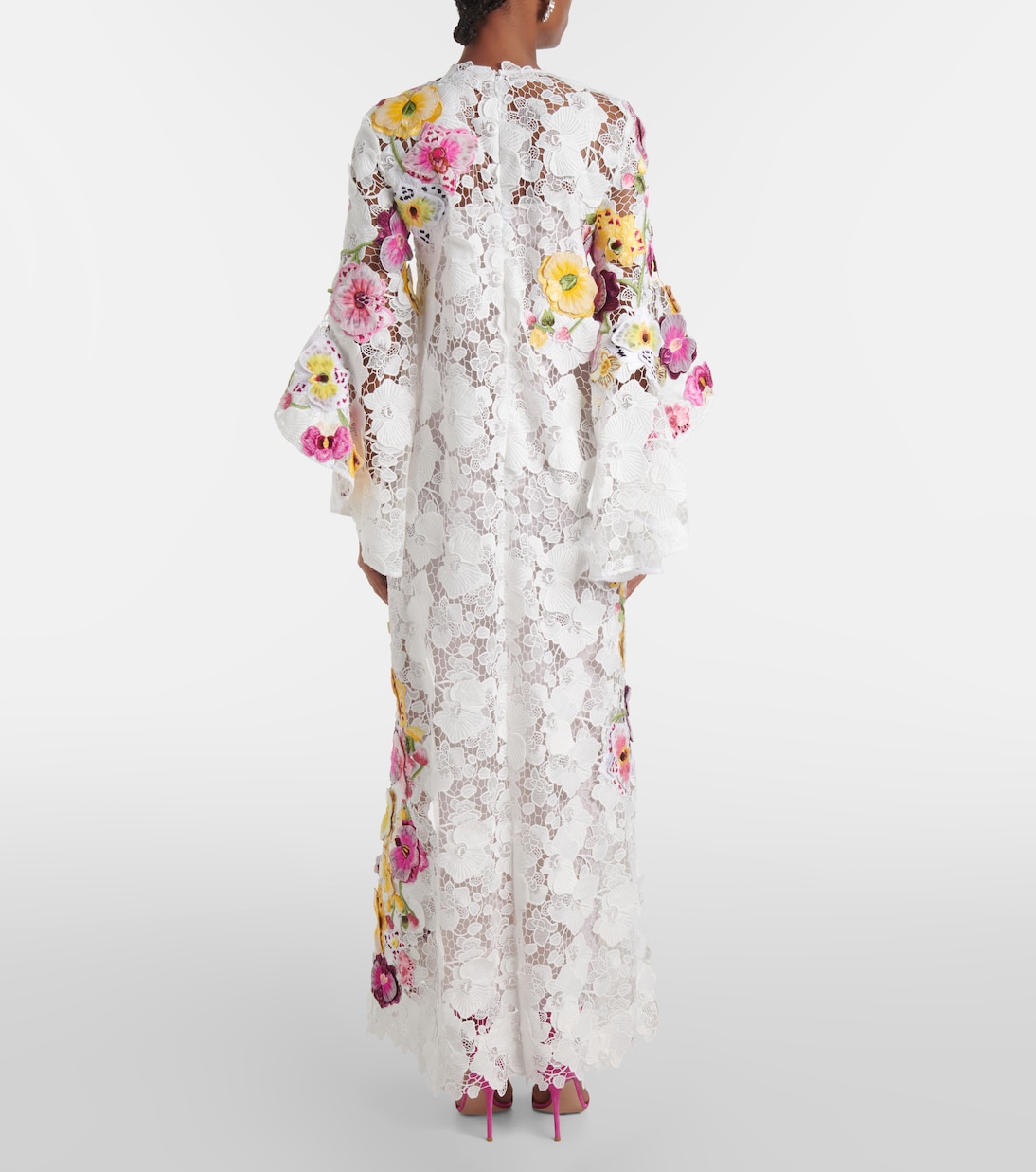 Robe aus Guipure-Spitze | Oscar de la Renta