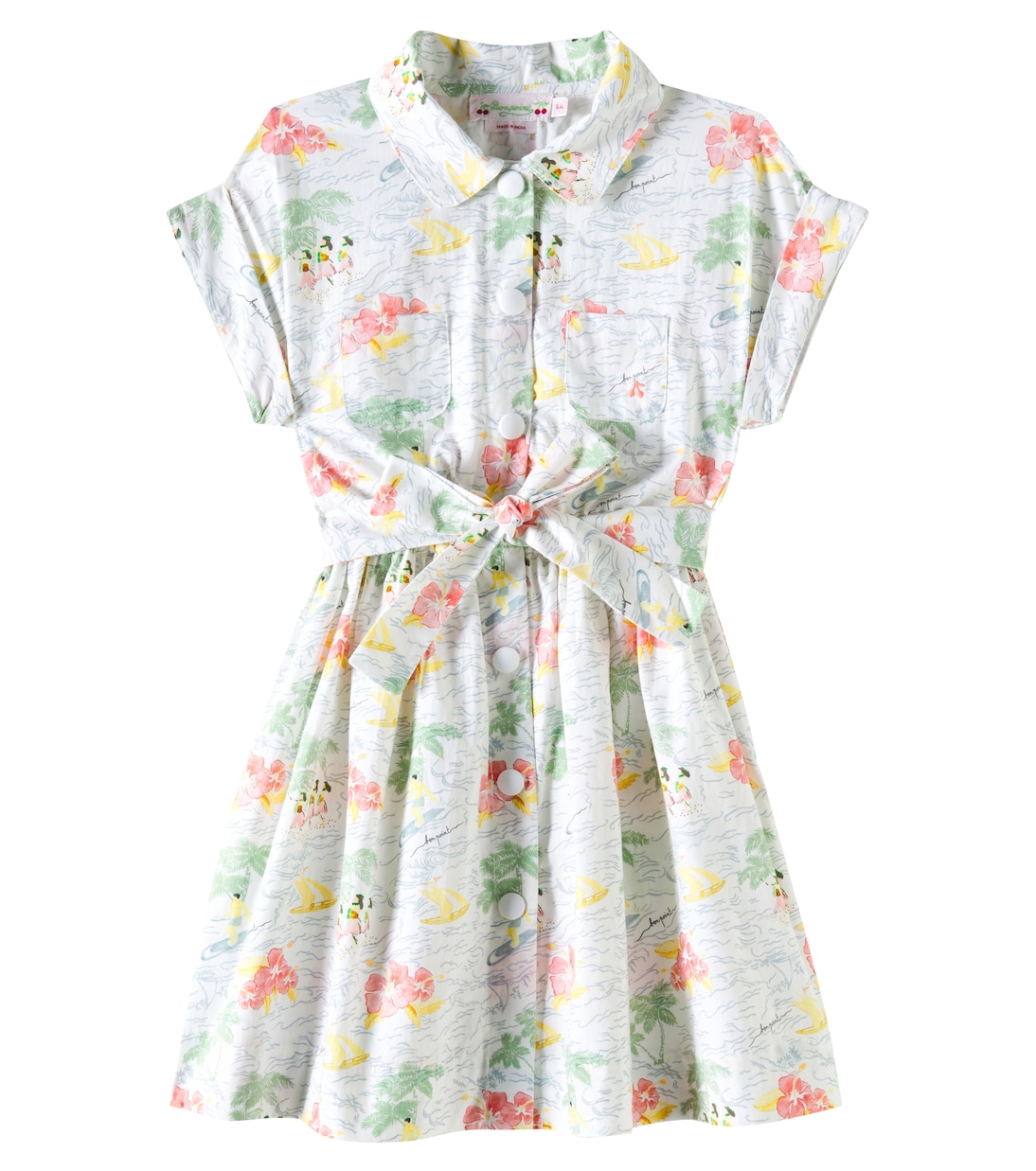 Kleid Gisele aus Baumwolle | Bonpoint