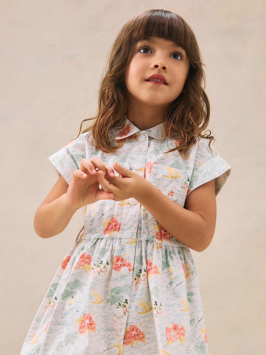 Kleid Gisele aus Baumwolle | Bonpoint