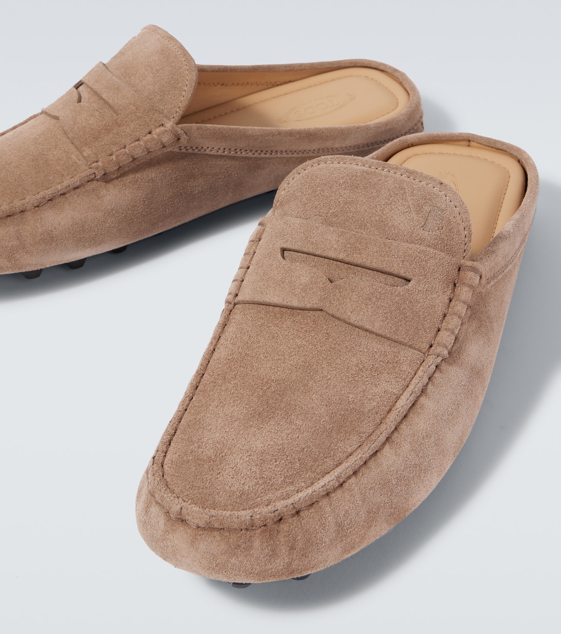 Mules Gommino Bubble in suede | Tod's