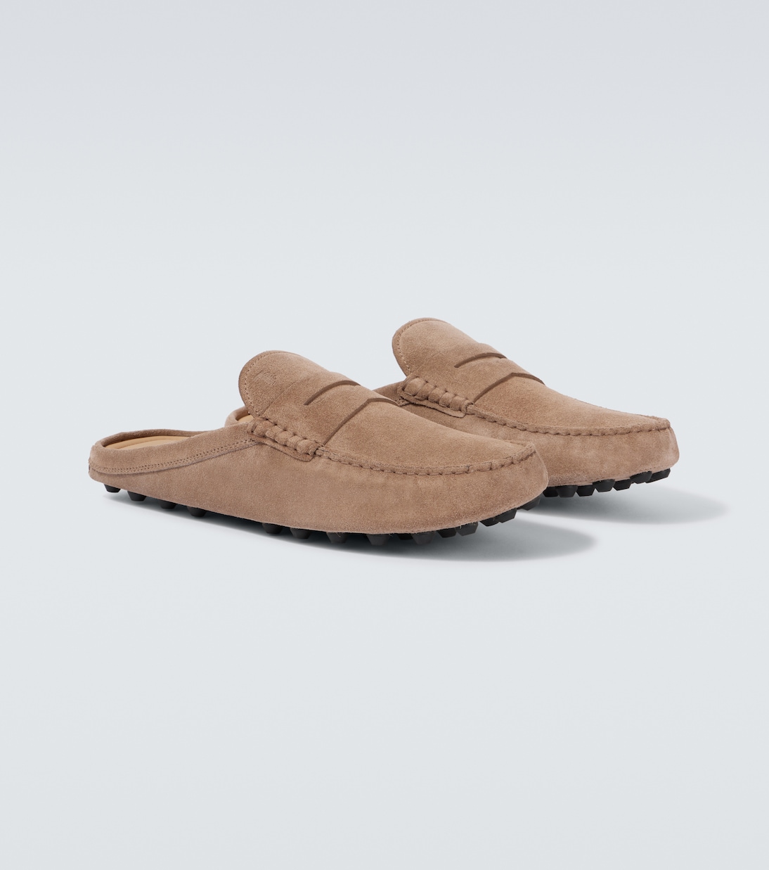Mules Gommino Bubble in suede | Tod's