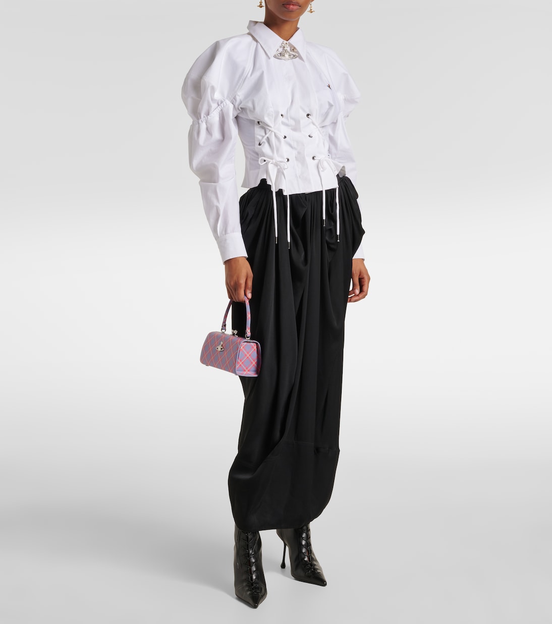 Cabas Doll XL en tartan | Vivienne Westwood