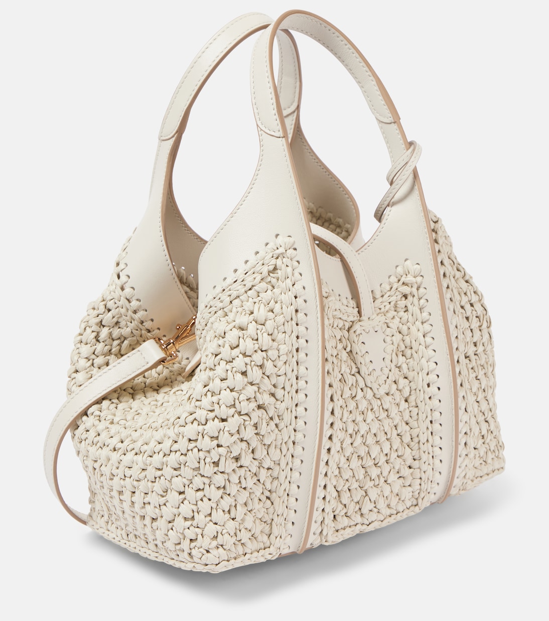 Borsa T Timeless in crochet con pelle | Tod's