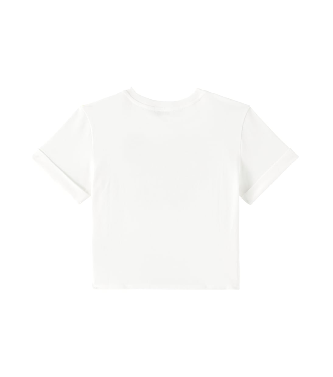 Camiseta DG de algodón floral | Dolce&Gabbana Kids