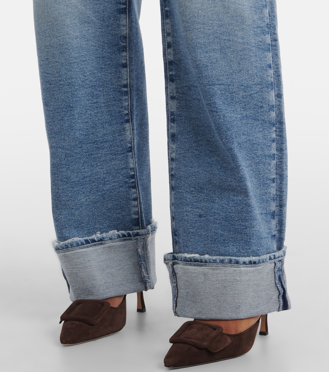 Jeans anchos Kora de tiro alto | AG Jeans