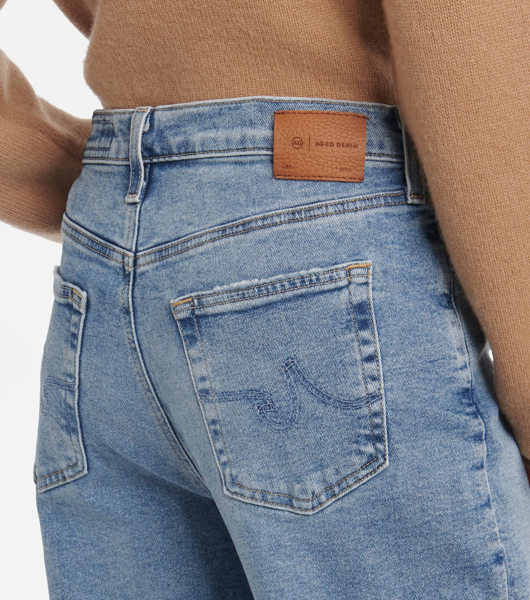 Jeans anchos Kora de tiro alto | AG Jeans