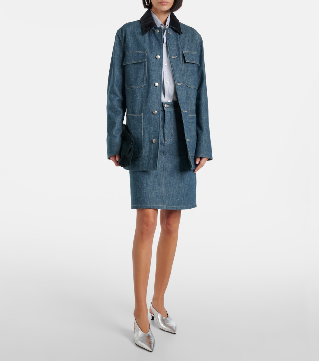 Feldjacke Dean aus Denim | Loro Piana